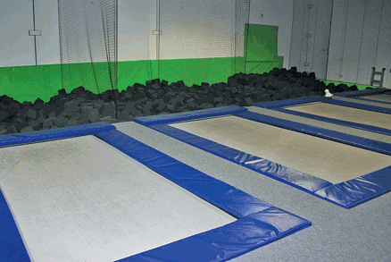 G6 Airpark trampolines