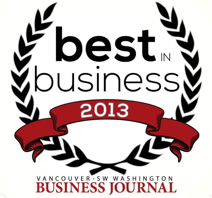 Best in Business 2013 logo
