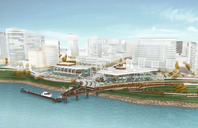 Waterfront render
