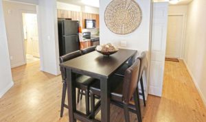 Inside an apartment at Rock Creek Commons
