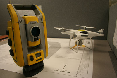 Surveyor and drone