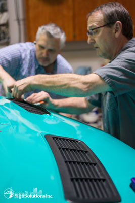 Applying a wrap