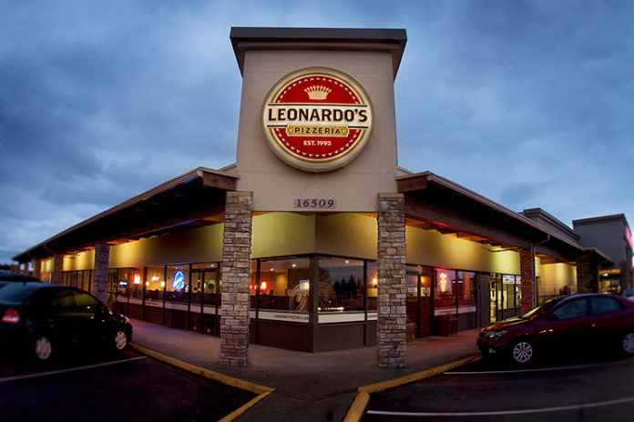 Leonardos-Exterior Leonardo's Pizza exterior