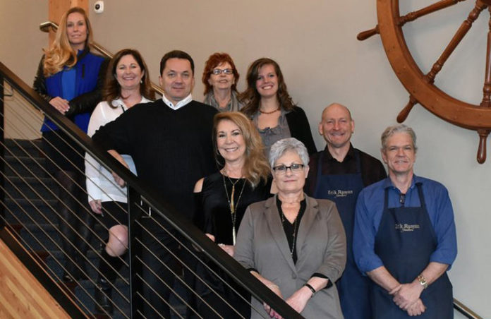 Runyan family on stairs