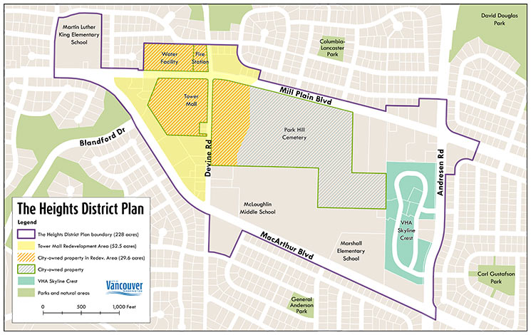 Draft plan for Heights District to be unveiled