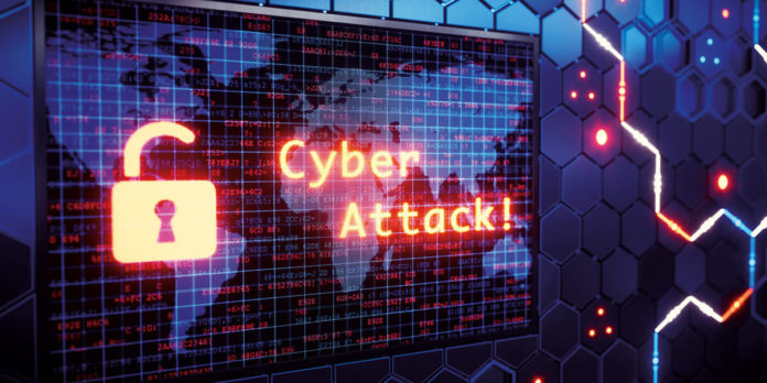 Cyber attack graphic