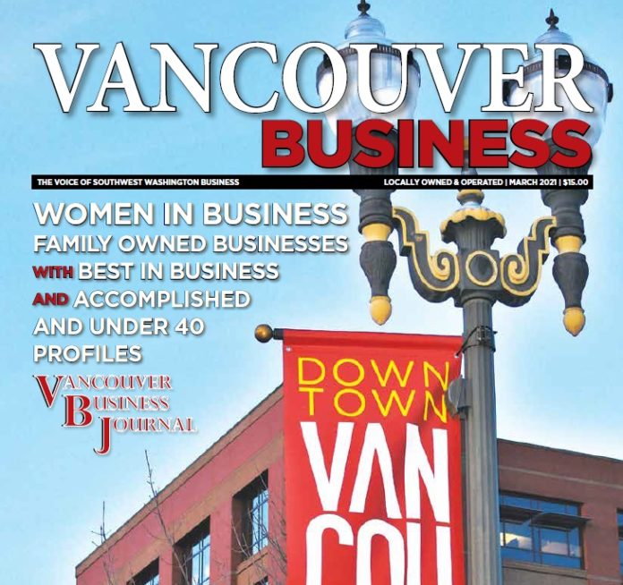 Vancouver Magazine cover