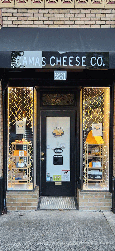 Camas Cheese Co. front facade