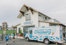 Eight Cow Creamery is a Sweet Treat for Clark County Eight Cow Creamery barn