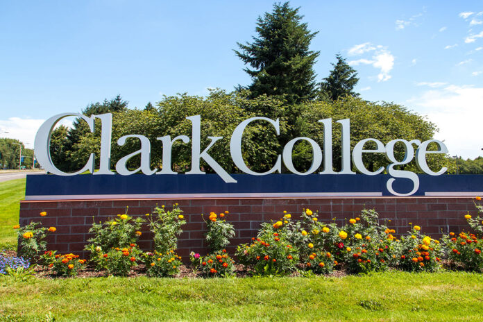 ClarkCollege-Sign-Main_Campus Clark College sign