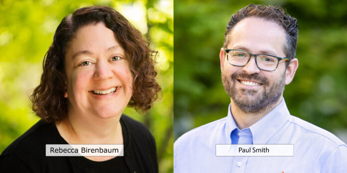 ICC-SideBySide Rebecca Birenbaum and Paul Smith