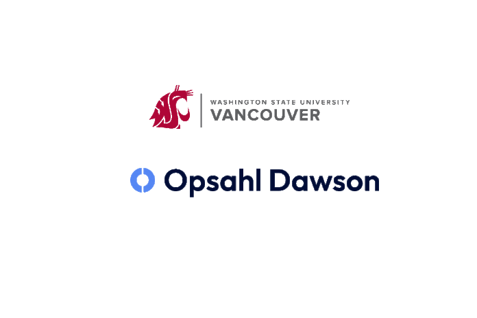 WSUV-OpsahlDawson Washington State University Vancouver and Opsahl Dawson logos