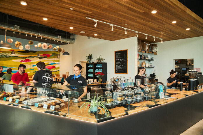 Kafiex Roasters interior