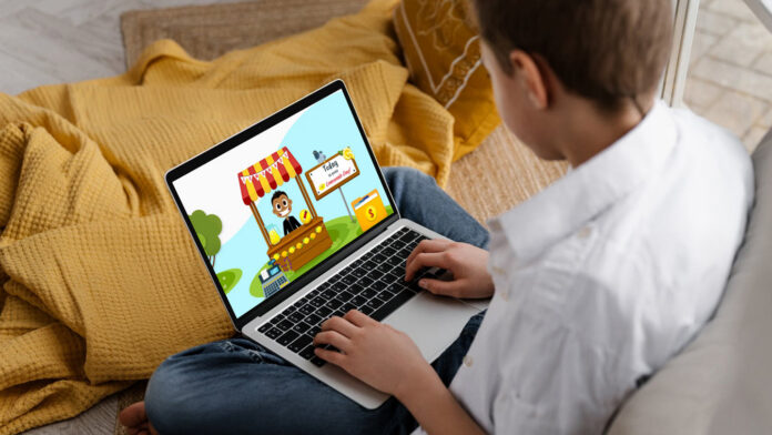 Lemonade Day Greater Vancouver kid using laptop