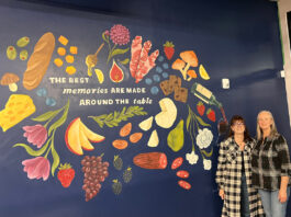 The Culinary Collective Blends Retail, Education, and Community in Downtown Vancouver The Culinary Collective mural and owners